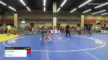 85 lbs Semifinal - Katie Biscoglia, Ubasa Wrestling Academy vs Morgan Turner, Toss Em Up Wrestling Academy