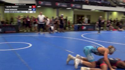 126 lbs Cons. Sub-semis - Alvin Pinkney, HeadHunters Wrestling Club vs Cash Dorazio, Ohio Crazy Goats Wrestling
