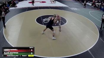 5th Place Match - Joseph Barnell, Creighton vs Blane Stutzman, Howells-Dodge