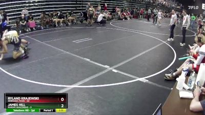 160 lbs Round 5 (6 Team) - Ryland Krajewski, Nebraska Maize vs James Hill, Kansas Anacondas