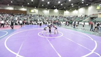 70 lbs Round Of 16 - Jace Iszkiewicz, Gold Rush vs Luke Hartzell, Golden Afro