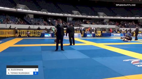 MAX RUDERMAN vs ANDY TOMAS MURASAKI PEREIRA 2019 World IBJJF Jiu-Jitsu No-Gi Championship