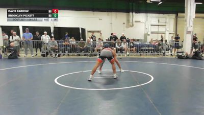 150 lbs Consi Of 16 #1 - Davis Parrow, MN vs Brooklyn Pickett, MD
