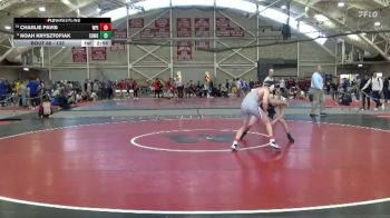 133 lbs Prelim - Noah Krysztofiak, Southern Maine vs Charlie Pavis, Worcester Polytechnic