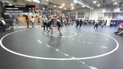 170 lbs Cons. Round 3 - Yuridia Rubio, Hillcrest vs Marissa Guerrero, El Rancho