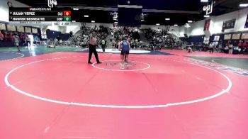126 lbs Champ. Round 1 - Hunter Besneatte, Chaparral vs Julian Yepez, California (Whittier)