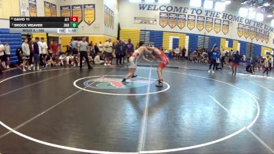 165 lbs Champ. Round 2 - David Yi, Attack vs Brock Weaver, Camden County Outsiders