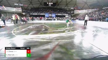 Girls 3A/4A 140 Champ. Round 1 - Izzy Crave, Shorewood (Girls) vs Ashlie Marrufo, Auburn (Girls)