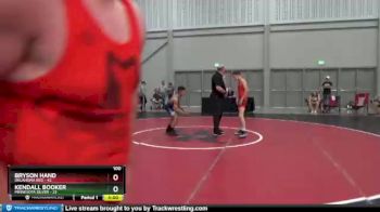 100 lbs 4th Wrestleback (16 Team) - Bryson Hand, Oklahoma Red vs Kendall Booker, Minnesota Silver