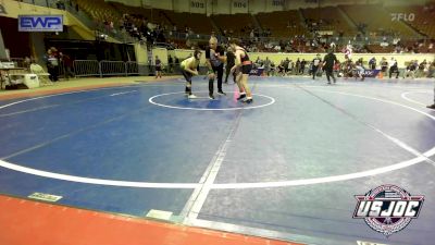 110 lbs Final - Denver Wolf, Cowboy Wrestling Club vs Davis Cornine, Sedalia Youth Wrestling Club