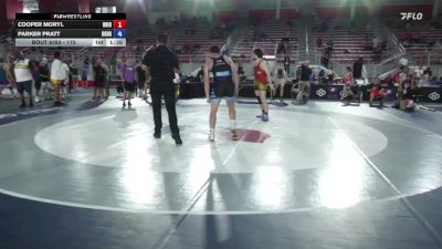 175 lbs Cons. Round 3 - Cooper Moryl, Ohio vs Parker Pratt, Ohio Greco Boys & Girls