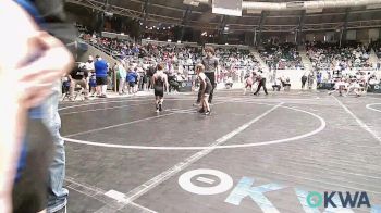49 lbs Round Of 32 - Danger Shimonek, Pawhuska Elks Takedown vs Brayden Letterman, Norman Grappling Club