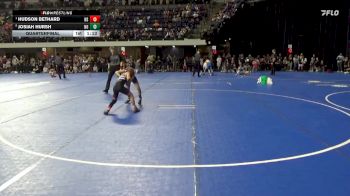 80 lbs Quarterfinal - Hudson Bethard, North Scott vs Josiah Hursh, N8