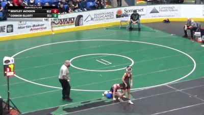 96 lbs Round Of 64 - Bentley Jackson, West Perry vs Connor Elliott, Delaware Valley