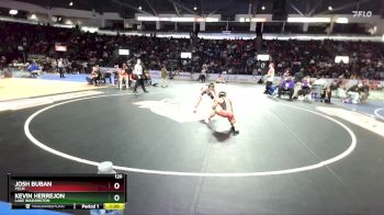 126 lbs Champ. Round 2 - Kevin Herrejon, Lake Washington vs Josh Buban, Yelm