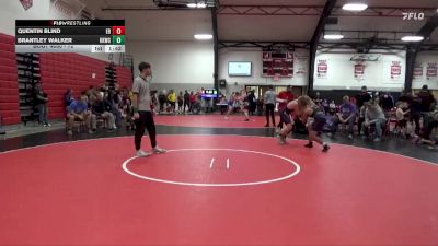 72 lbs Round 4 - Brantley Walker, Keokuk Kids Wrestling Club vs Quentin Blind, Norwalk Wrestling