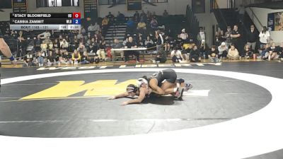 131 lbs Semifinal - Stacy Bloomfield, Ursinus vs Cassia Zammit, West Liberty