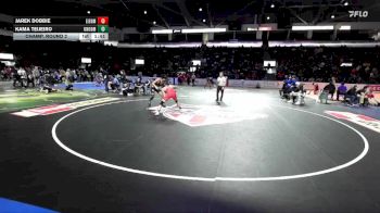 138 lbs Champ. Round 2 - Kama Teijeiro, Union vs Jarek Dobbie, Eisenhower
