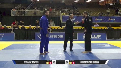 Christopher D Frediani vs Keenan W. Powers 2026 Pan Jiu Jitsu IBJJF Championship