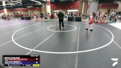 92 lbs Cons. Round 1 - Bryce Ragland, Gracie Barra Westchase Wrestling Club vs Daxton Merritt, Warrior Trained Wrestling