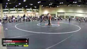 182 lbs Round 4 (8 Team) - Matthew Hodge, Team Ali vs Ty Wiedrich, Montana Williston