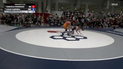Senior Women Freestyle FS - 55 lbs Champ. Round 2 - Cristelle Rodriguez, Tiger Wrestling Club vs Cailin Campbell, Grand View Wrestling Club
