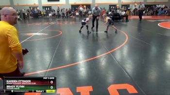 SPW-8 lbs Round 2 - Kamden Ettinger, Mount Pleasant Wrestling Club vs Brady Flynn, Hudson Pirate