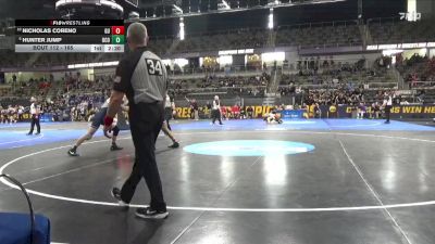 165 lbs Prelim - Nicholas Coreno, Gannon vs Hunter Jump, Central Okla.