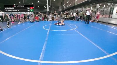 68 lbs Round 1 - Cooper Cerefice, PA Alliance vs Luca Amato, Team Tugman WC