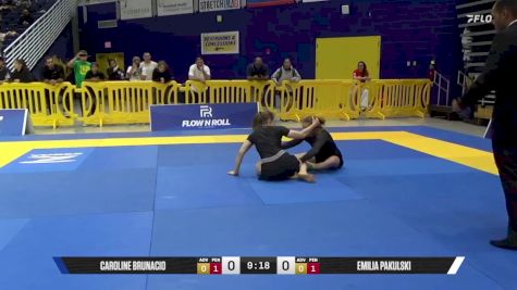 Emilia Pakulski vs Caroline Brunacio 2025 Pan IBJJF Jiu-Jitsu No-Gi Championship