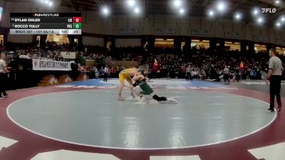 157-2A/1A Cons. Round 2 - Dylan Ohler, Liberty vs Rocco Tully, Parkside