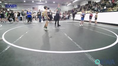 70 lbs Semifinal - Mason Woolman, Tiger Trained Wrestling vs Beau Fisher, Salina Wrestling Club