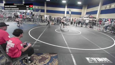 150 lbs Consi Of 32 #1 - Quinn Kennedy, MAW Wrestling Academy vs Vincent Marquez, Dog Pound Mma