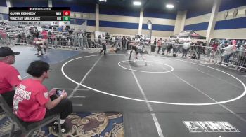 150 lbs Consi Of 32 #1 - Quinn Kennedy, MAW Wrestling Academy vs Vincent Marquez, Dog Pound Mma