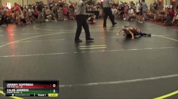 56 lbs Round 1 (6 Team) - Caleb Andress, SVRWC Silver vs Johnny Goffredo, The Hunt WC