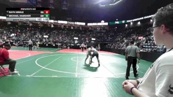 209 lbs Champ. Round 2 - Michael Hamsher, GAW1 vs Rayn Hinkle, Unattached