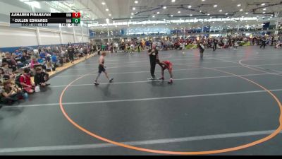 126 lbs Champ. Round 2 - Cullen Edwards, Unattached vs Aaharen Piranavan, Unattached