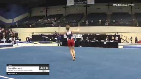 Evan Reichert - Floor, Premier Gymnastics Academy West - 2021 USA Gymnastics Development Program National Championships