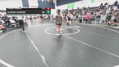 145 lbs Champ. Round 1 - Alison Chavez, Pounders Wrestling Club vs Terri Vinos, Costa Training Center
