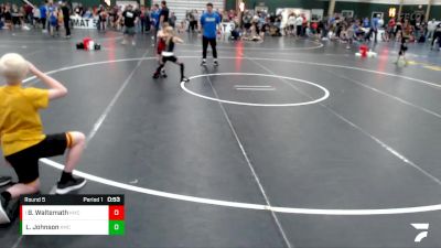 61-67 lbs Round 5 - Baylor Waltemath, Loomis vs Layla Johnson, Fairbury Matmen