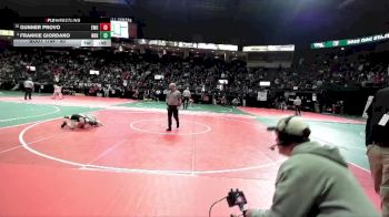 80 lbs Cons. Round 4 - Frankie Giordano, NBHA vs Gunner Provo, EWO3