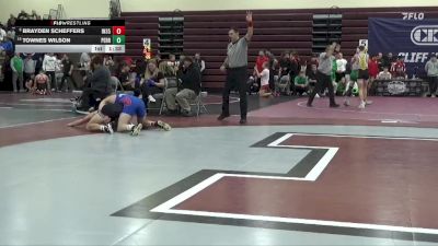 138 lbs Round 3 - Brayden Scheffers, Interstate 35 vs Townes Wilson, Perry