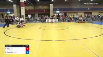 57 kg Consi Of 32 #2 - Taylor Ellis, Standfast Wrestling Club vs Regan Rosseter, Nebraska