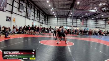 190 lbs Quarterfinals (8 Team) - Hutton Walters, CAPITAL CITY WRESTLING CLUB vs Jonas Studstill, MAT RATS WRESTLING CLUB
