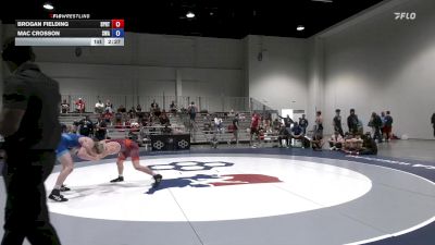 65 lbs Cons. Round 9 - Brogan Fielding, Spire RTC vs Mac Crosson, Sebolt Wrestling Academy