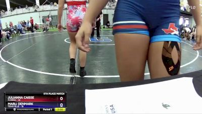 148 lbs Placement Matches (8 Team) - Alisha Vilar, Florida vs Claire Guydon, Texas Blue
