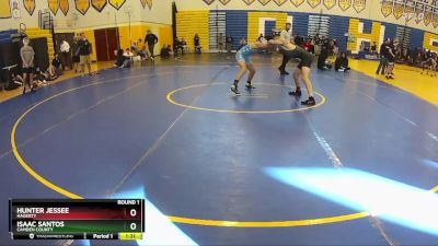 126 Gold Round 1 - Hunter Jessee, Hagerty vs Isaac Santos, Camden County