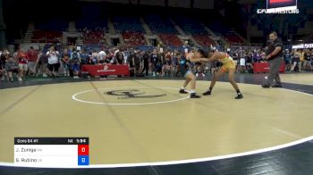 113 lbs Cons 64 #1 - Jermiah Zuniga, Washington vs Sammy Rubino, Nebraska