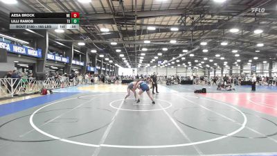 165 lbs Consi Of 16 #2 - Aesa Brock, ME vs Lilli Ramos, TX
