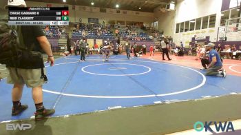 88 lbs Final - Chase Gabbard II, Raw Wrestling Club vs Reid Claggett, Bristow Elementary Wrestling Club
